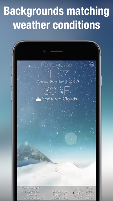 Living Weather HD Live + Screenshot