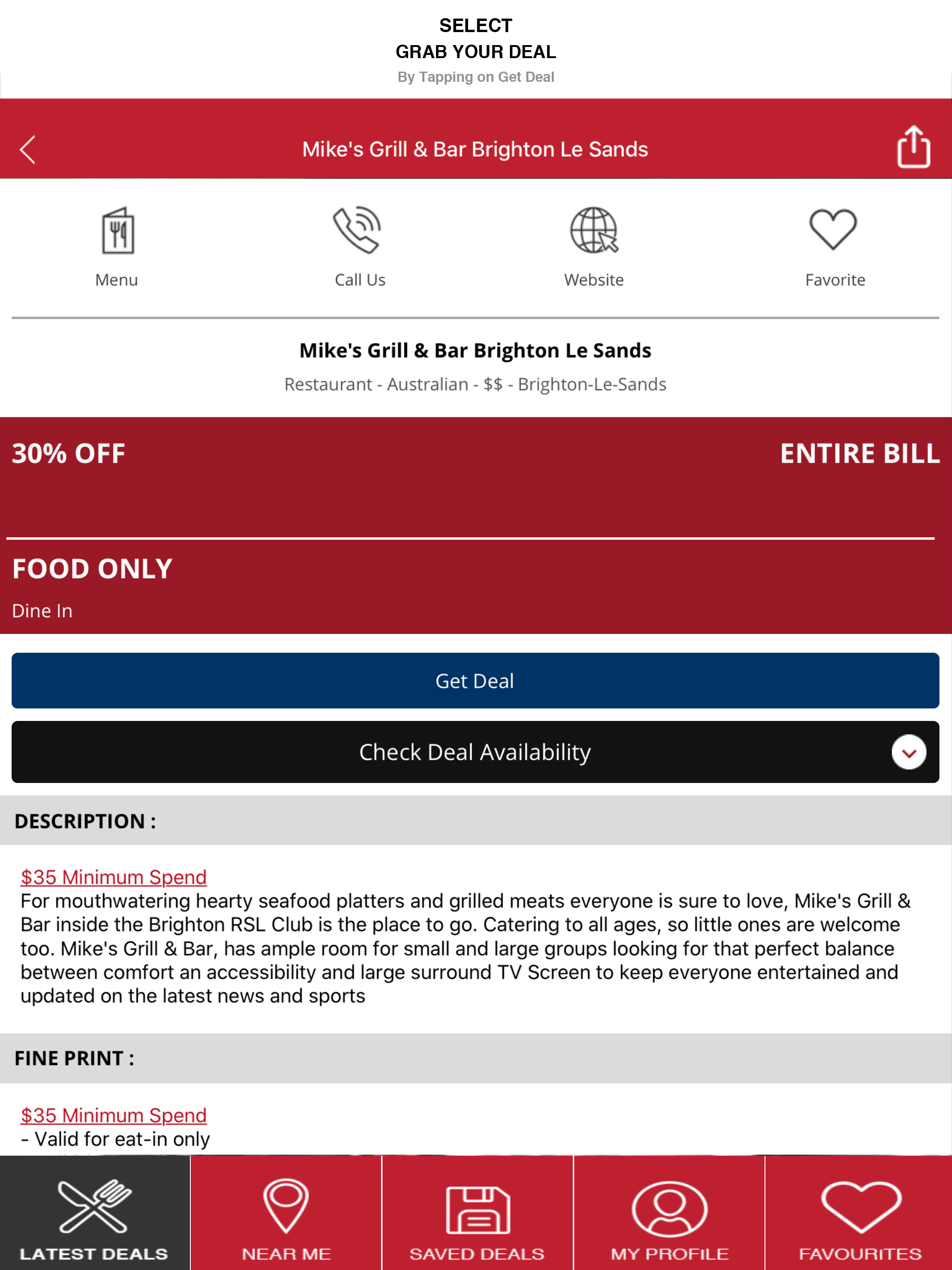 Tasty Deals-Restaurant Deals