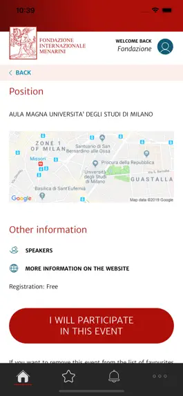 Game screenshot Fondazione Menarini apk
