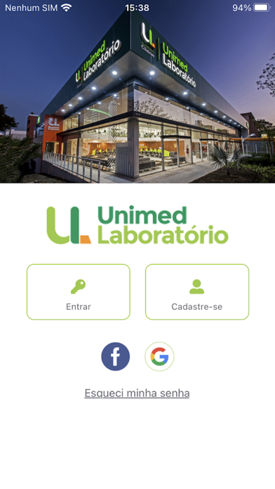 Unimed Laboratório Curitiba Screenshot