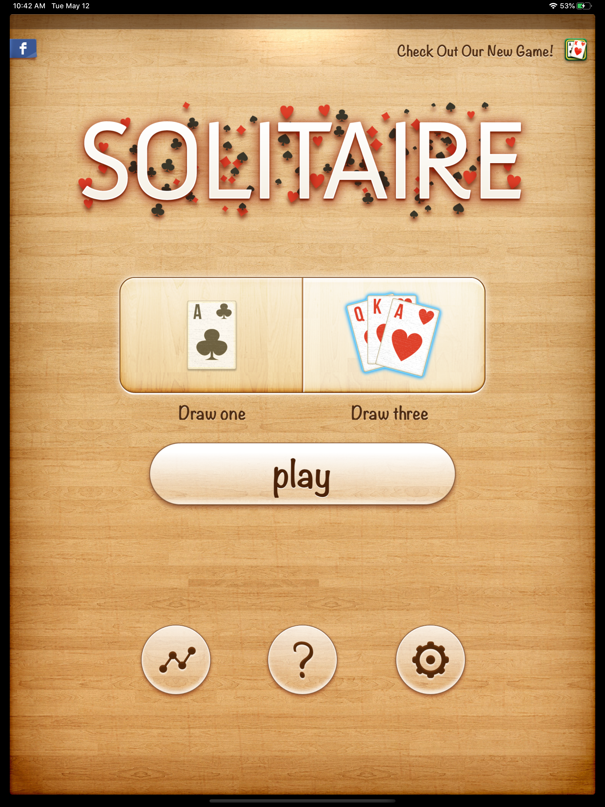 Solitaire Klondike game cards screenshot 4
