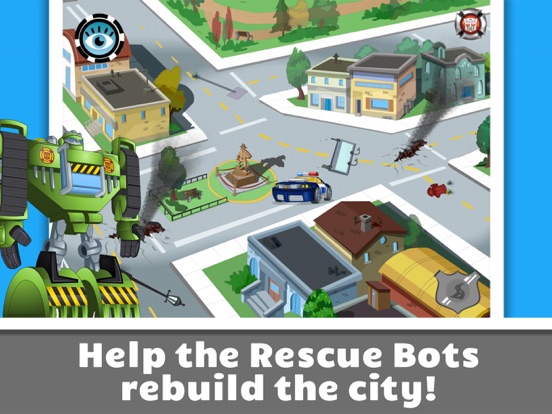 Transformers Rescue Bots: iPad app afbeelding 4