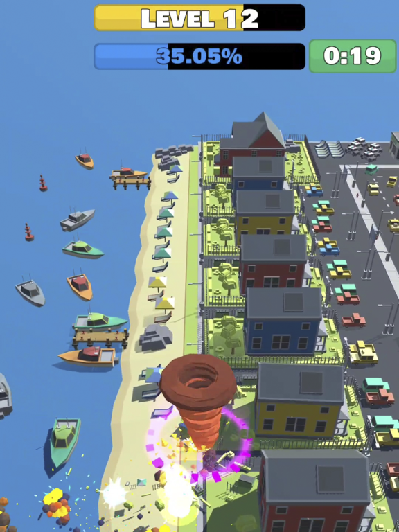 Screenshot #5 pour Tornado.io 2 - The Game 3D