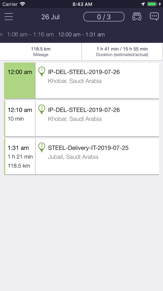 #1. IPLogistics (iOS) By: INDUSTRIAL PROJECTS TECHNOLOGIES CO