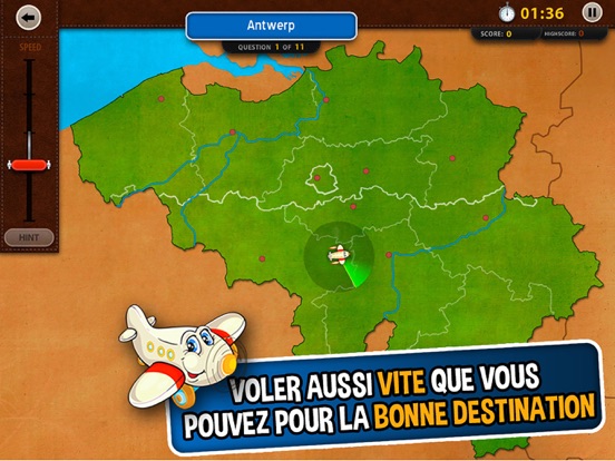Screenshot #4 pour GeoFlight Belgique Pro