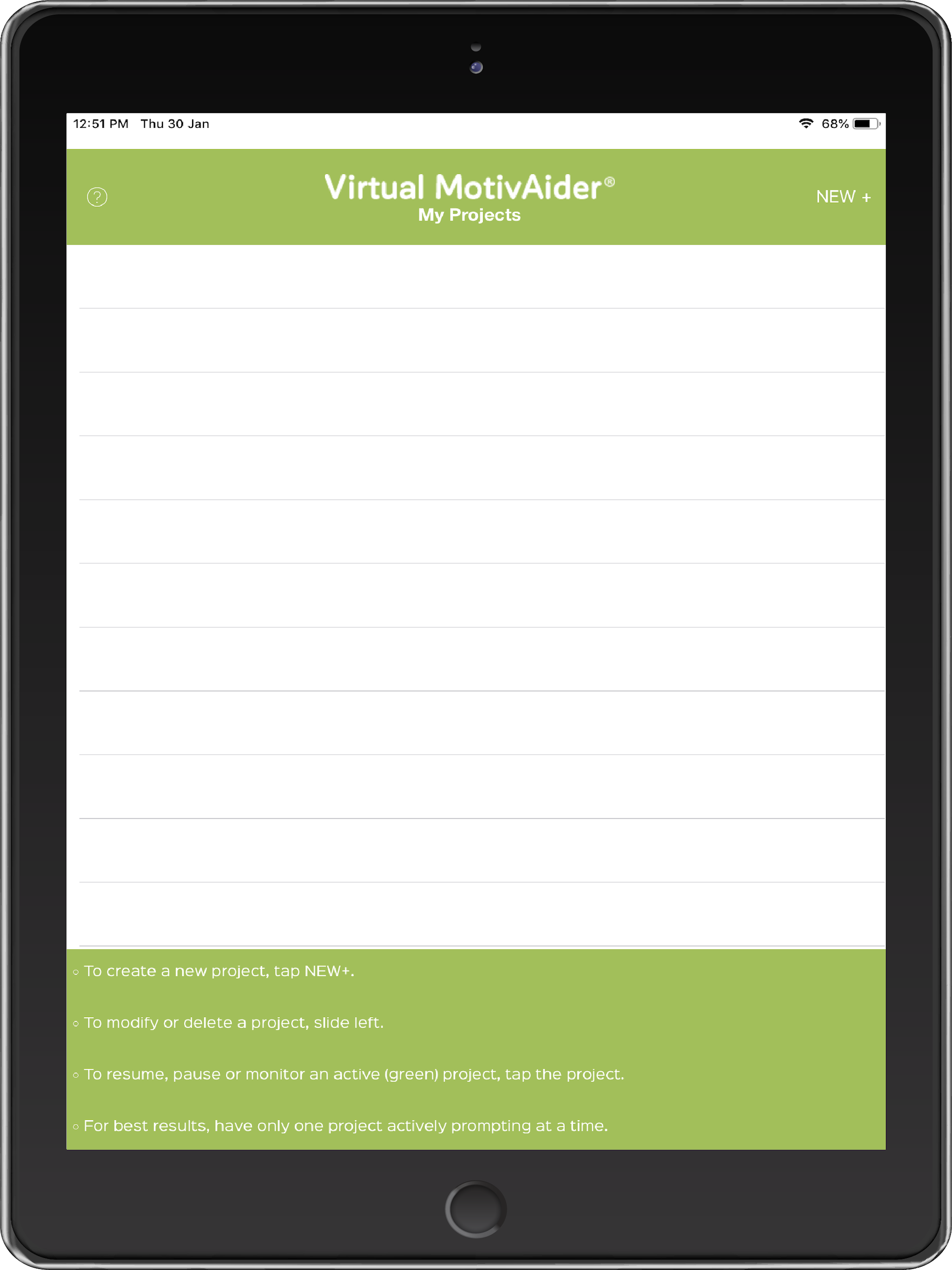 Virtual MotivAider screenshot 7