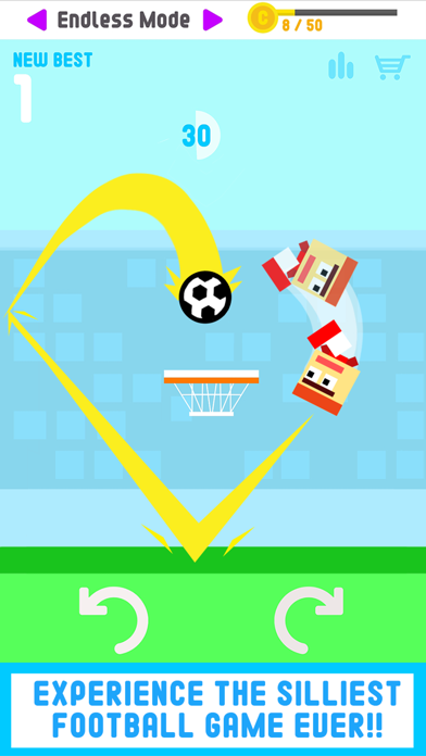 Screenshot #1 pour Impossible Soccer!
