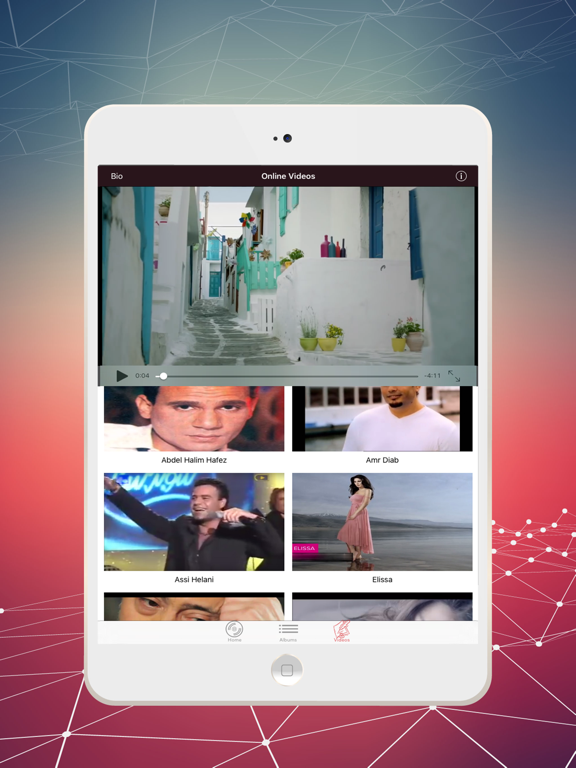 Arabika Mix iPad screenshot 4 - Music app