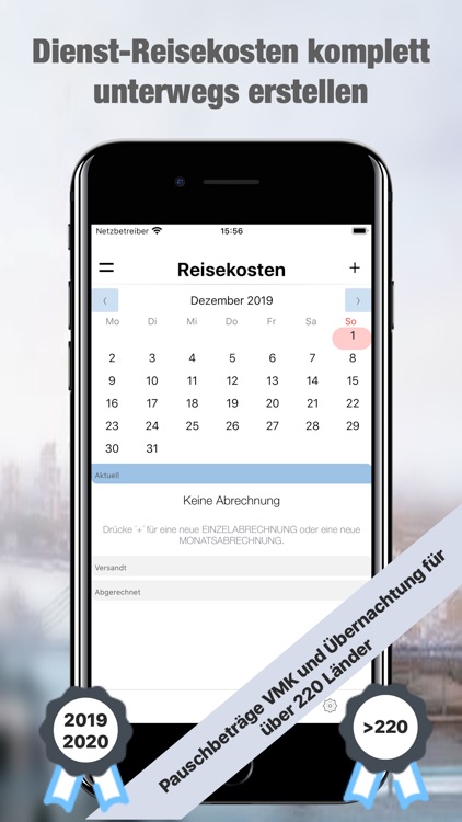 Dienst-REISEKOSTEN-Abrechnung