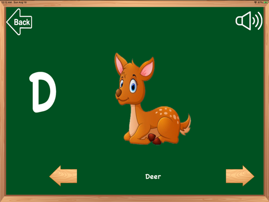 ABC English Alphabets Learning iPad screenshot