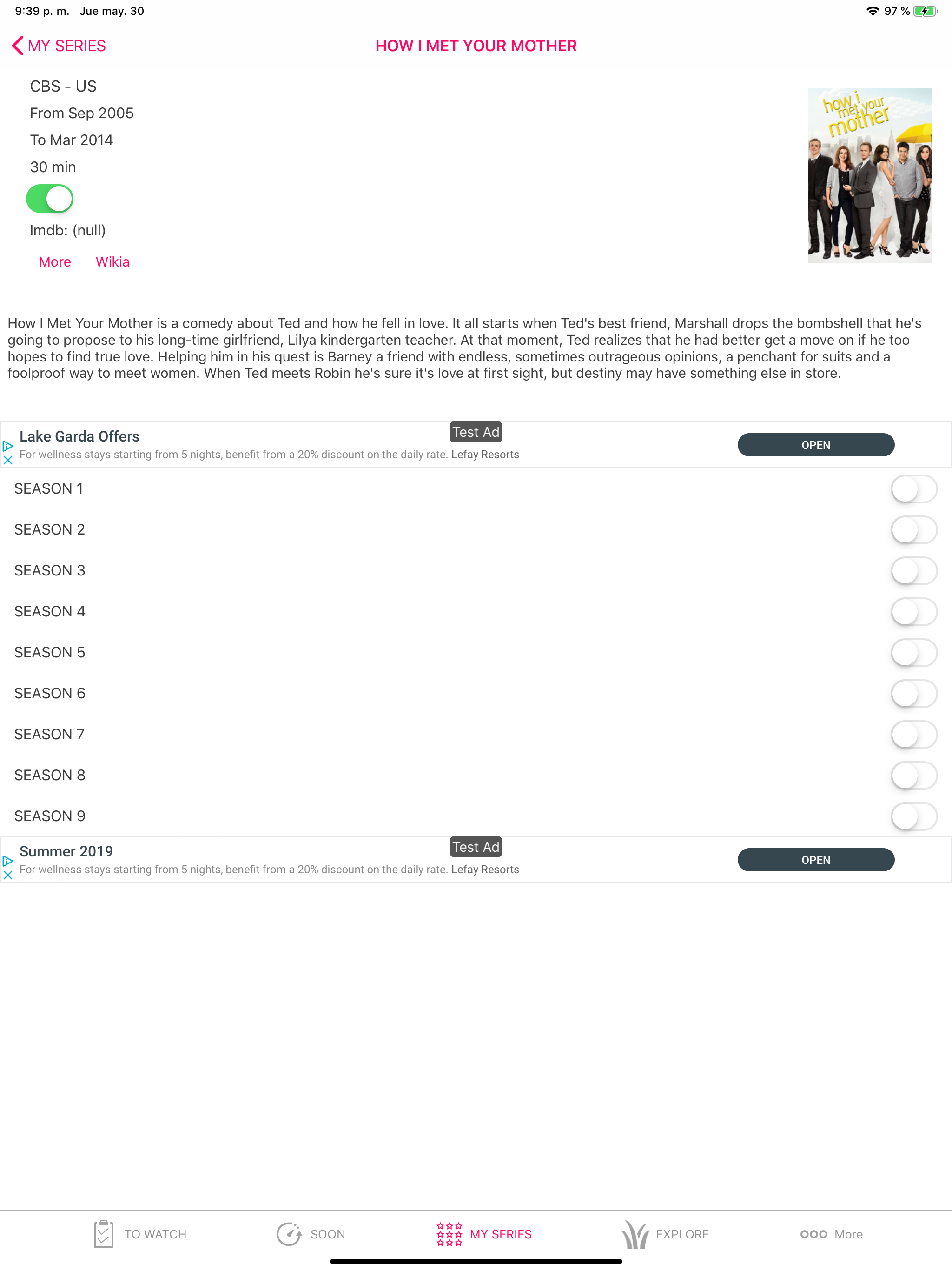 Best TV Shows Tracker