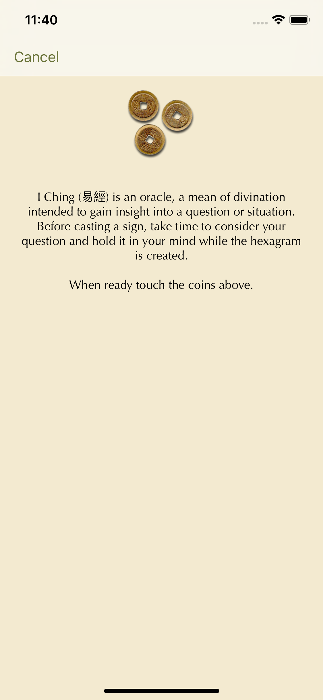 I Ching 2: an Oracle