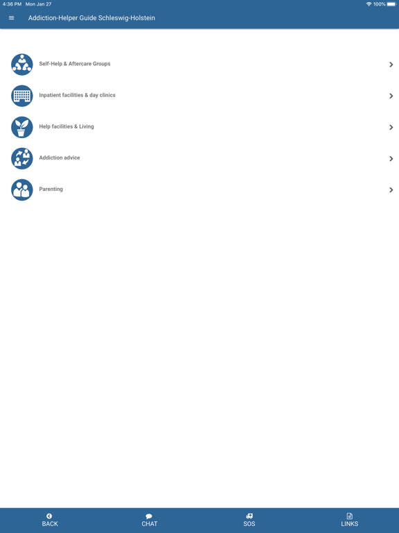 Screenshot #4 pour LSSH - Suchthilfeführer SH