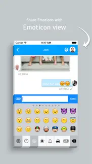 niftychat - simple chat app iphone screenshot 1