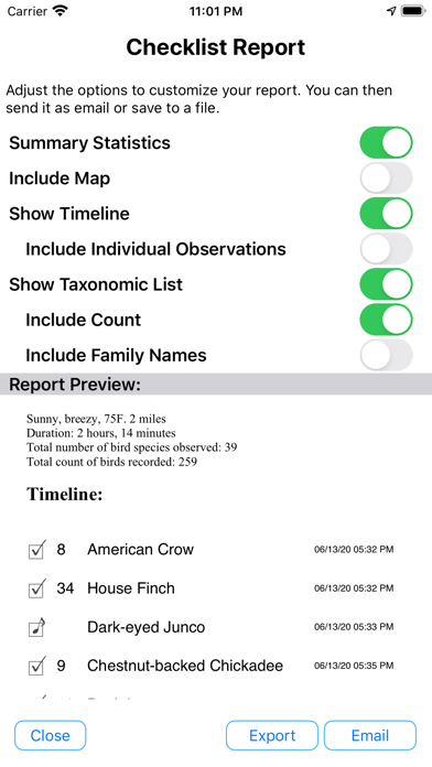 Birdathon Screenshot