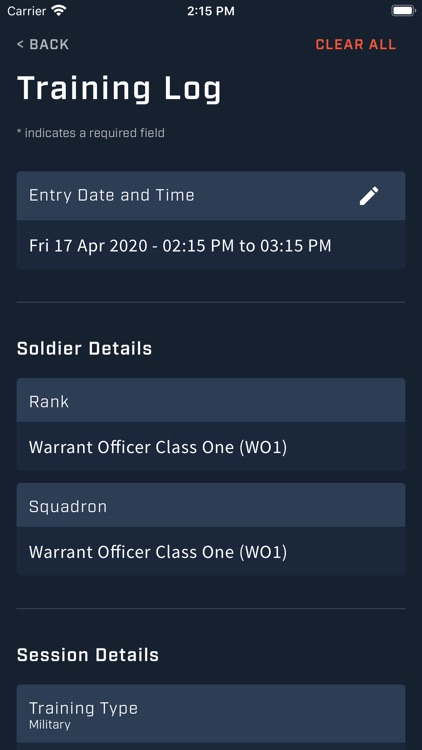 Smartabase Tactical Athlete