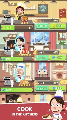 Game screenshot Idle Cook: CookingGames apk