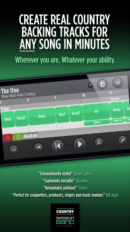 SessionBand Country 1 screenshot 1 of 5