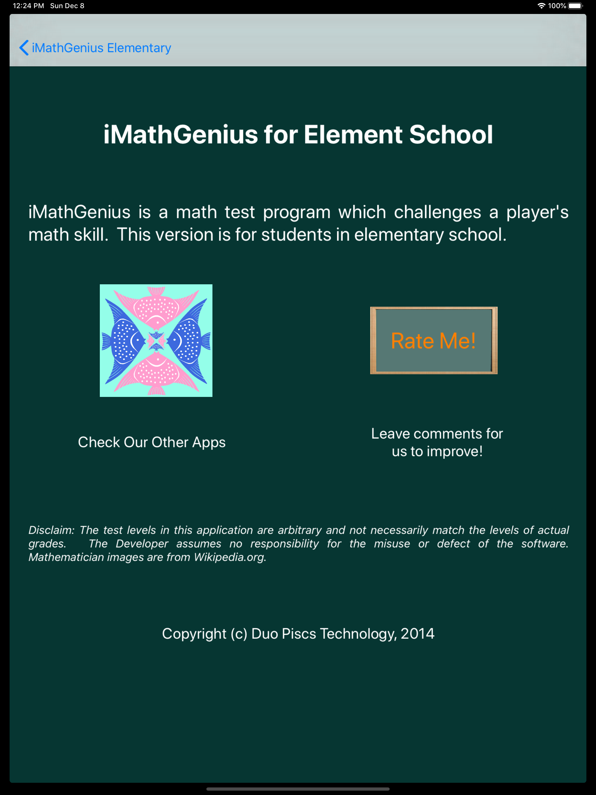 iMathGenius Elementary School