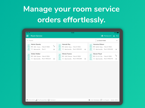 Restaurant POS App by eZee iPad screenshot 6 - Business app