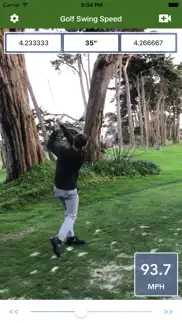 golf swing speed analyzer iphone resimleri 1