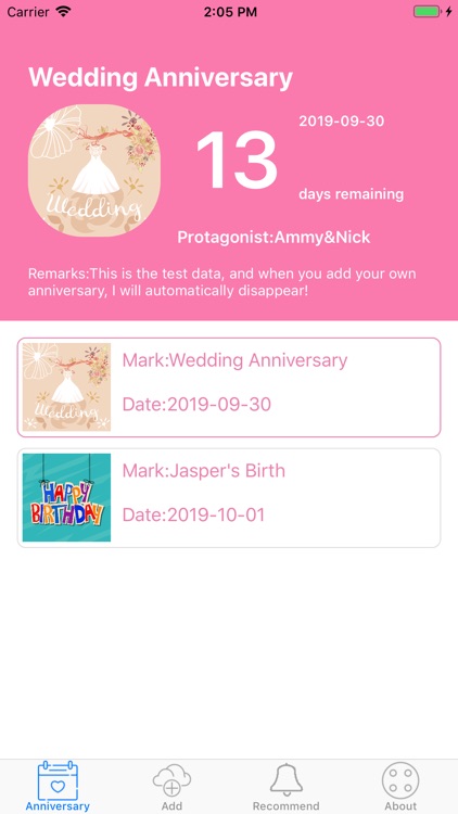 Anniversary-Meaningful Day