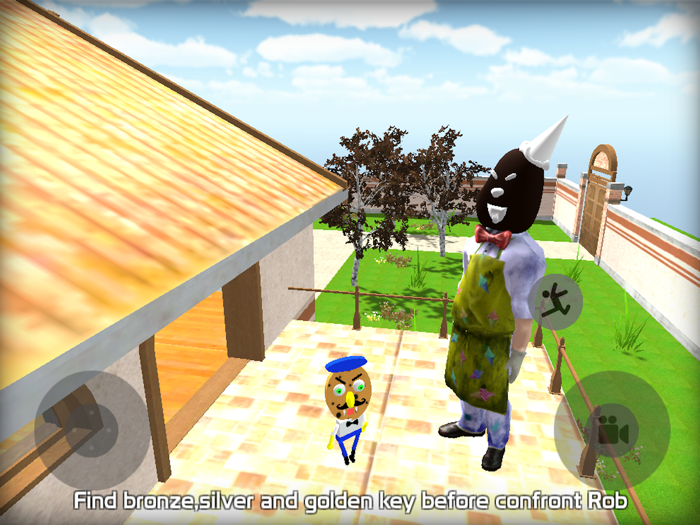 Scary Scream Sponge Neighbor