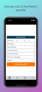 Roof Calculator screenshot #1 for iPhone