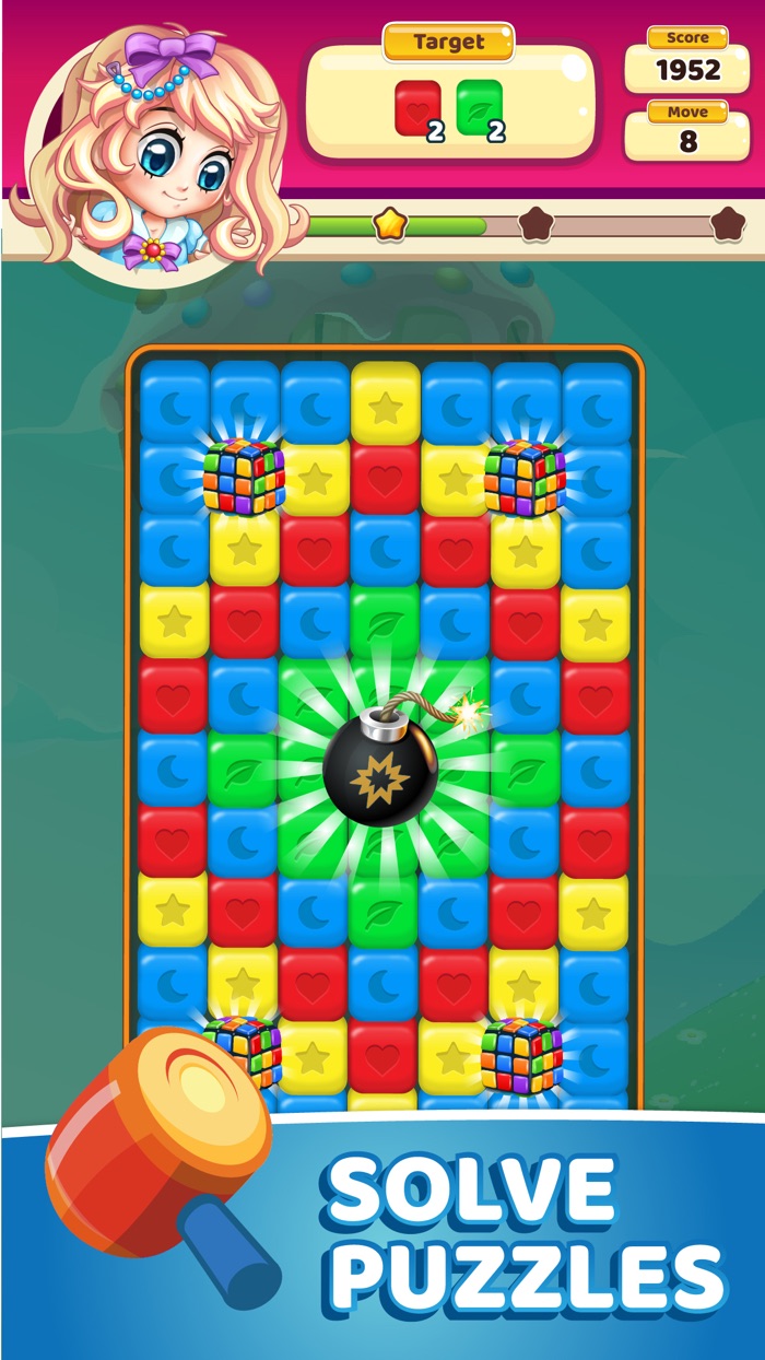 Toy Park Blast Toon Cubes