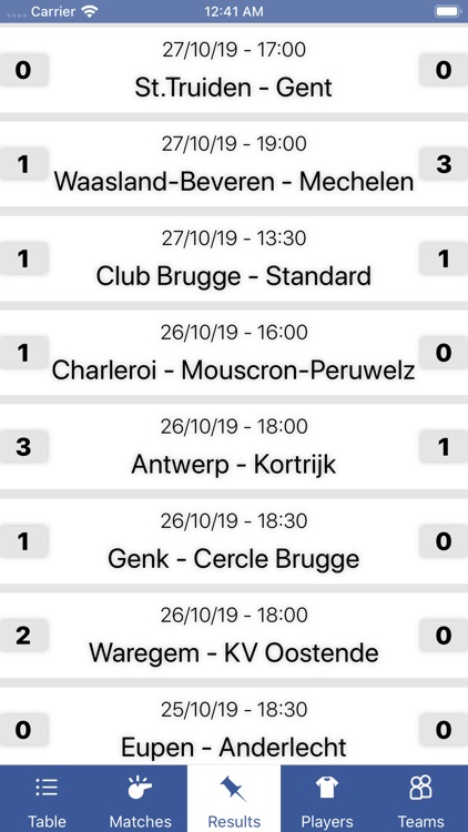 InfoLeague - Belgian League screenshot-3