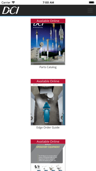 DCI Dental iPhone screenshot 1 - Shopping app