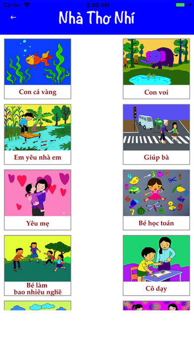 Screenshot #3 pour Bé yêu văn học