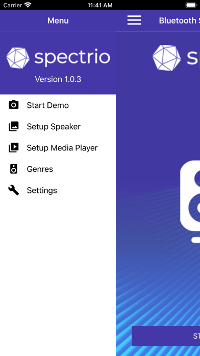 Screenshot #1 pour Bluetooth Speaker Connector