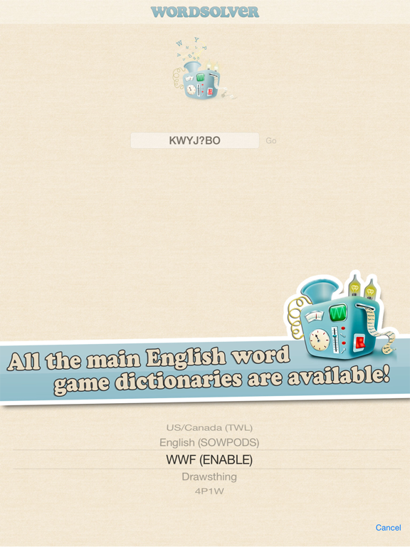 Wordsolver Free screenshot