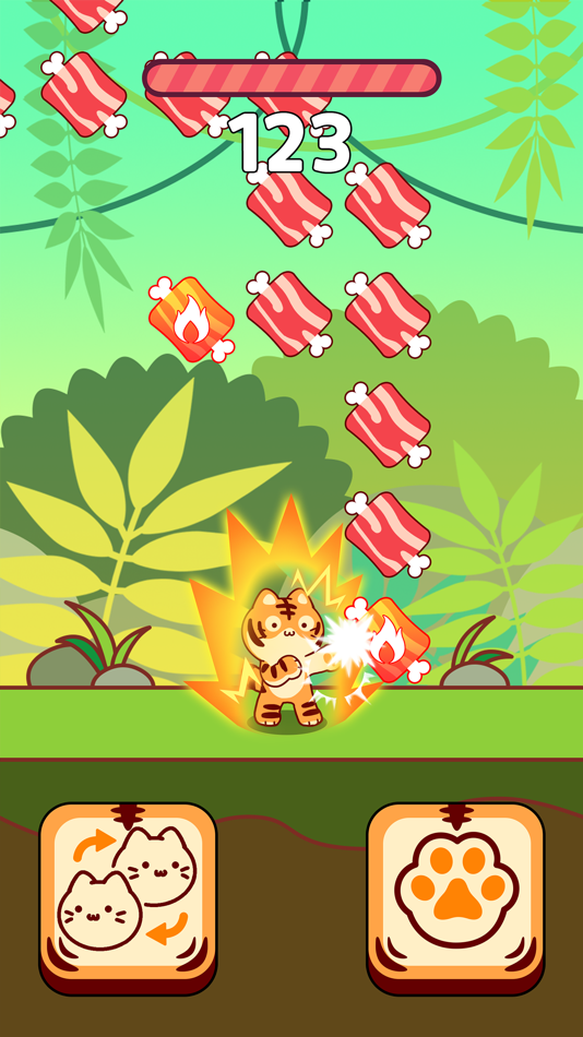 #2. Cat Punch - Infinite Block (iOS) 由: POOM GAMES