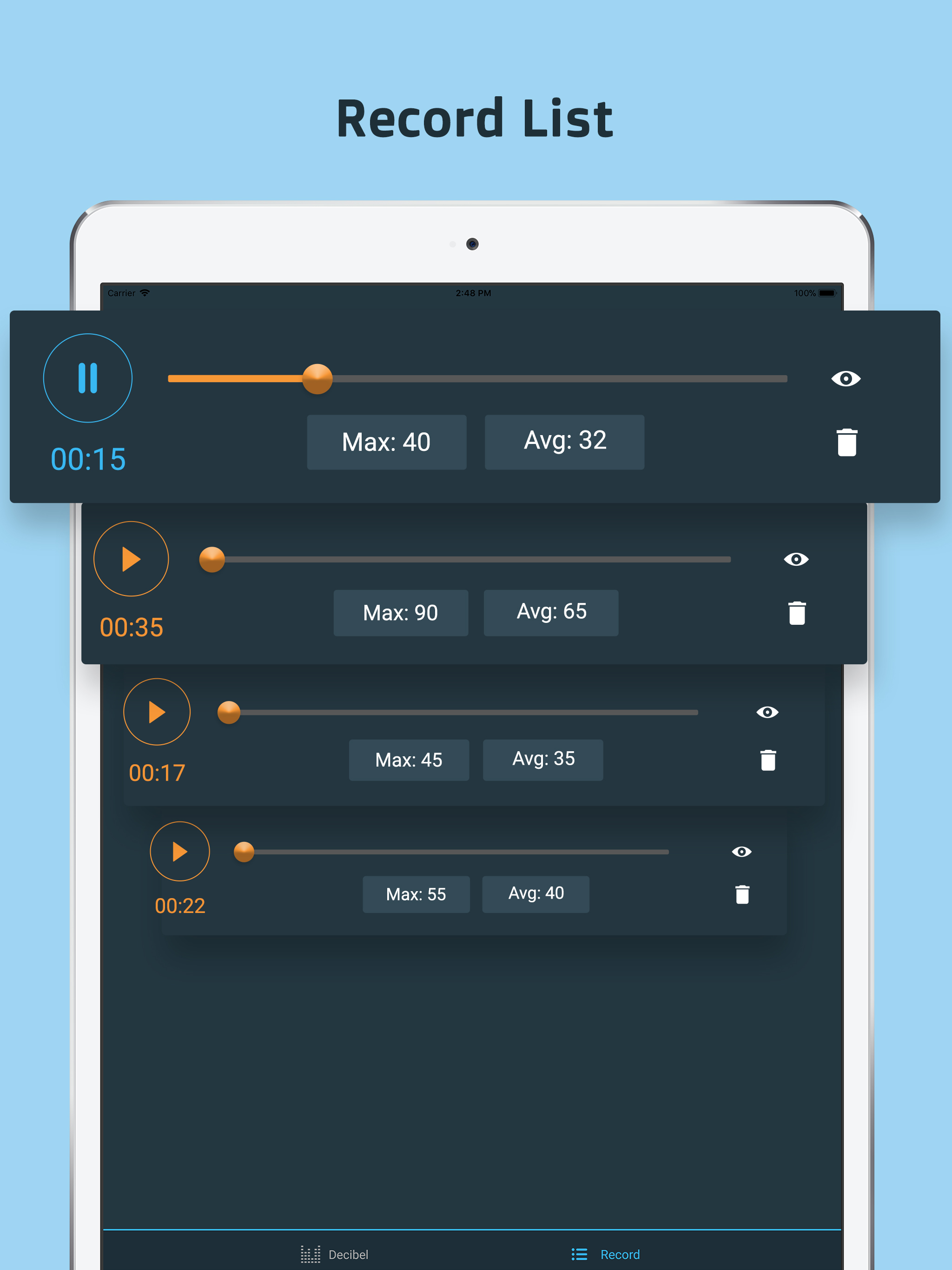Sound Meter: db Level Measure