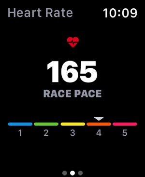 map my run heart rate apple watch