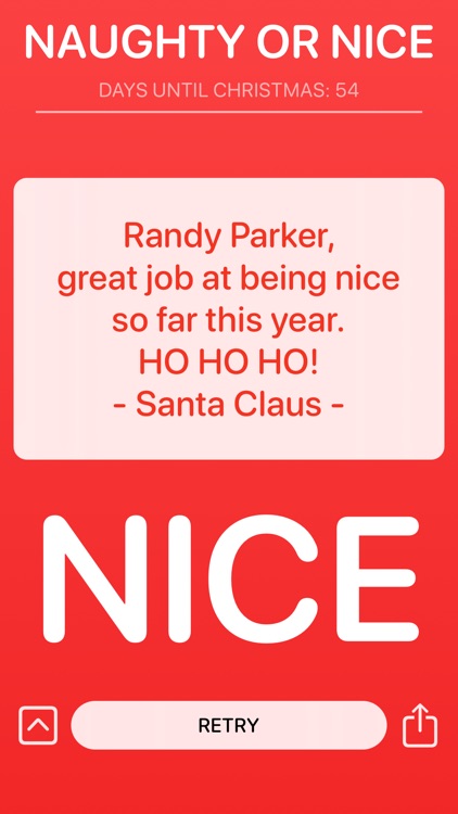 Santa's Naughty or Nice List ◌