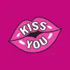 Sexy Lips Flirting Stickers delete, cancel