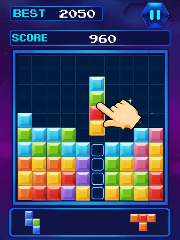 Screenshot #4 for Fun Block Brick Puzzle