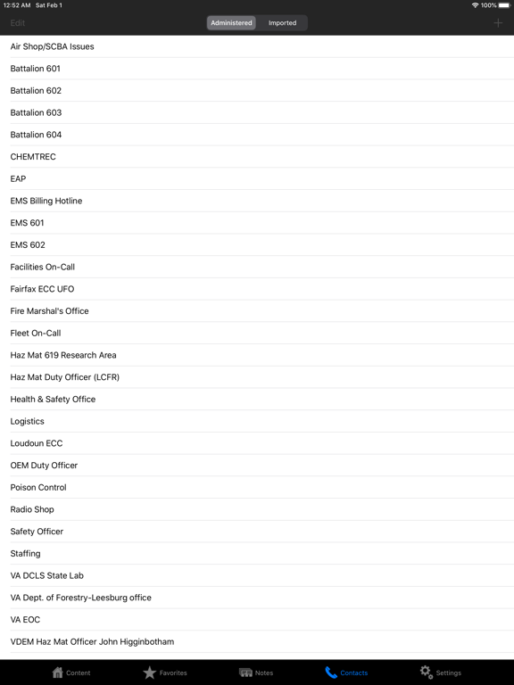 LCFR Field Operations Guide iPad screenshot 5 - Medical app