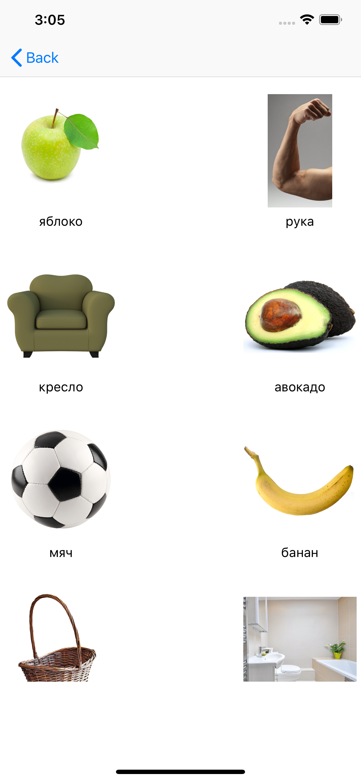 Russian Words (nouns)