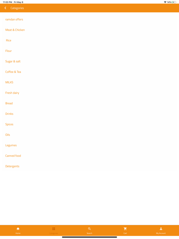 بقالة البريمي iPad screenshot 8 - Shopping app