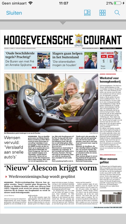 Hoogeveensche Courant