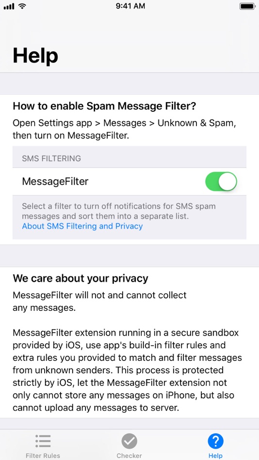 #4. MessageFilter Pro (iOS) Podle: Junyu Kuang