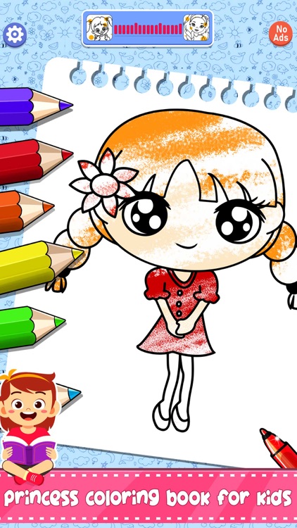 Princess Coloring And Drawing