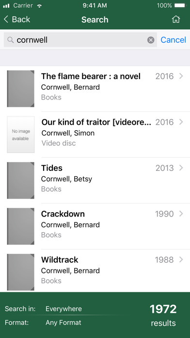Mendocino County Library App Screenshot