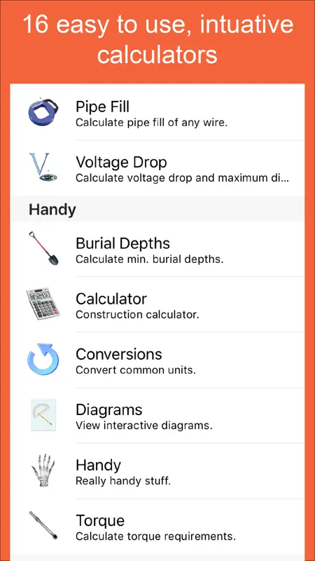 Electrical Calc screenshot 2 of 5