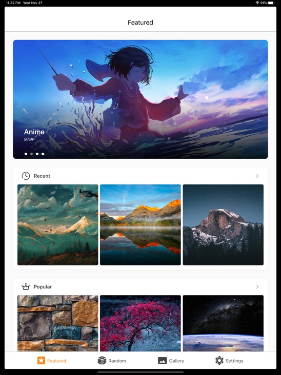 X Wallpaper - 4K UHD Colorful Wallpapers Collection Gallery screenshot