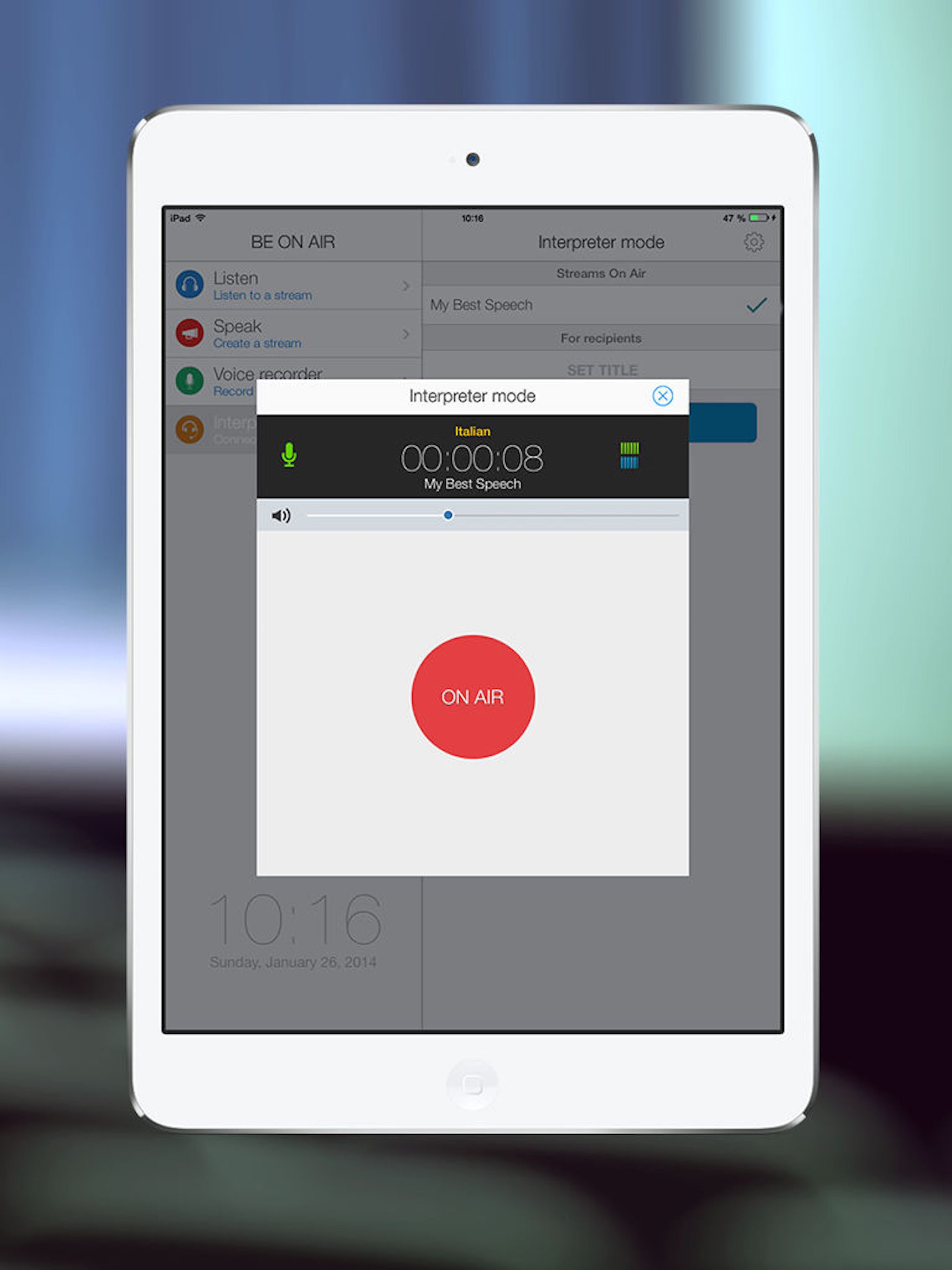 BeONAIR Speaker